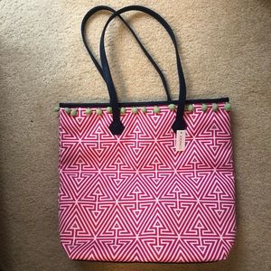 Jonathan Adler x Clinique tote bag